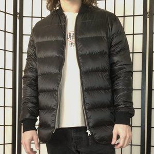 COOL BLACK PUFFER JACKET